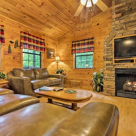 Bryson City Cabin In Smoky Mountains With Hot Tub! المظهر الخارجي الصورة
