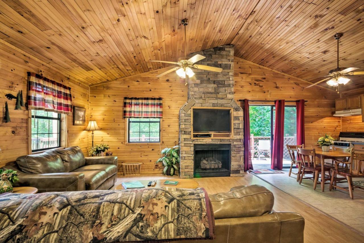 Bryson City Cabin In Smoky Mountains With Hot Tub! المظهر الخارجي الصورة